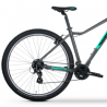 Rower MTB damski TABOU 29 WIZZ 1.0 (14s ALTUS) steel / mint 2024