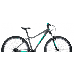 Rower MTB damski TABOU 29 WIZZ 1.0 (14s ALTUS) steel / mint 2024