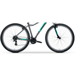 Rower MTB damski TABOU 29 WIZZ 1.0 (14s ALTUS) steel / mint 2024