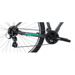 Rower MTB damski TABOU 29 WIZZ 1.0 (14s ALTUS) steel / mint 2024