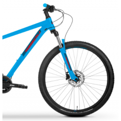 Rower MTB TABOU 27.5 BLADE 2.0 (16s ACERA) niebieski / czerwony 2024