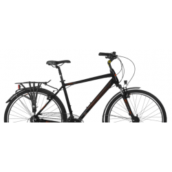 Rower Trekking TABOU 28 KINETIC 2.0 PLUS czarny / pomarańczowy 2024