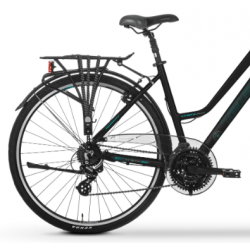 Rower trekkingowy damski TABOU KINETIC 2.0 PLUS W czarny / niebieski