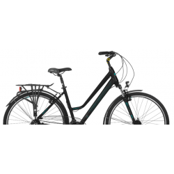 Rower trekkingowy damski TABOU KINETIC 2.0 PLUS W czarny / niebieski