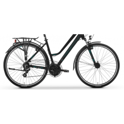 Rower trekkingowy damski TABOU KINETIC 2.0 PLUS W czarny / niebieski