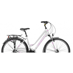 Rower trekkingowy TABOU KINETIC 2.0 PLUS W biały / różowy 2024