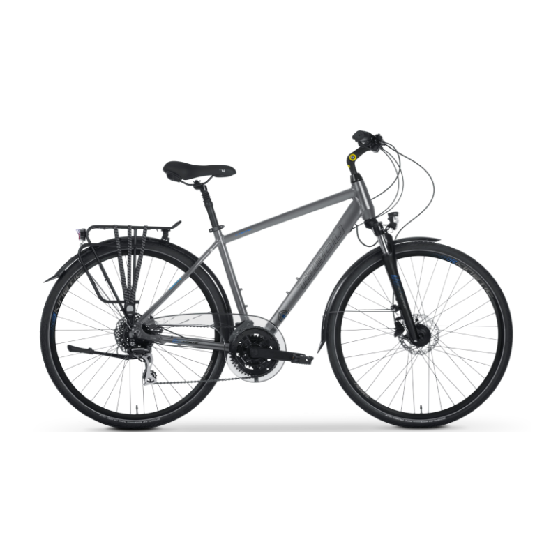 Rower Trekkingowy TABOU 28 KINETIC 3.0 PLUS grey / blue