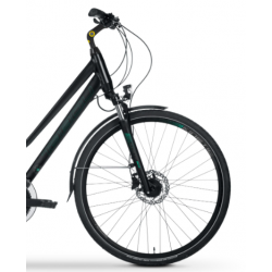 Rower trekkingowy damski TABOU KINETIC 3.0 PLUS W czarny / miętowy 2024