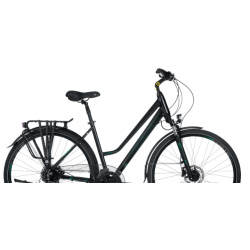 Rower trekkingowy damski TABOU KINETIC 3.0 PLUS W czarny / miętowy 2024