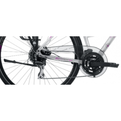 Rower trekkingowy TABOU 28 KINETIC 3.0 PLUS W biały / rubinowy 2024