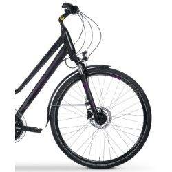 Rower trekkingowy TABOU KINETIC 4.0 W czarny / róż 2024