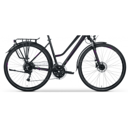 Rower trekkingowy TABOU KINETIC 4.0 W czarny / róż 2024