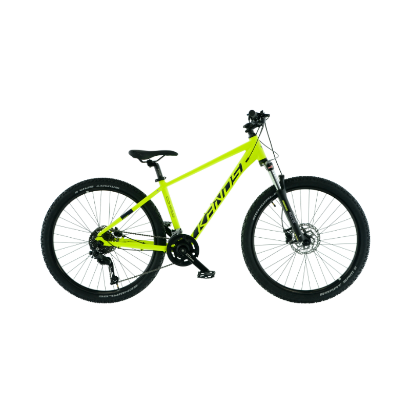 Rower górski KANDS 27,5 COMP-ER żółty mat 2025