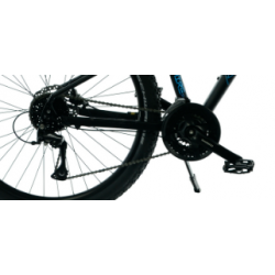 Rower górski KANDS 27,5 SAPHIRE PRO V2 czarny / błękitny mat 2025