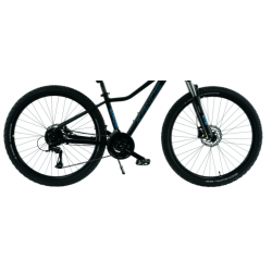 Rower górski KANDS 27,5 SAPHIRE PRO V2 czarny / błękitny mat 2025