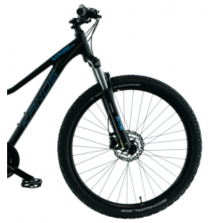 Rower górski KANDS 27,5 SAPHIRE PRO V2 czarny / błękitny mat 2025