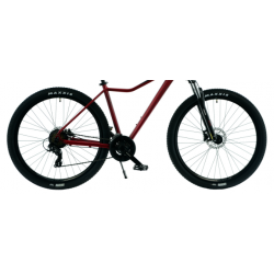 Rower górski KANDS 29 SAPHIRE V1 bordowy mat 2025