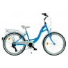 Rower młodzieżowy KANDS 24 AMELKA błękitno / biały mat 2025