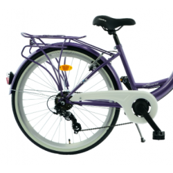 Rower miejski KANDS 26 LAURA fioletowy połysk 2025