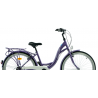 Rower miejski KANDS 26 LAURA fioletowy połysk 2025