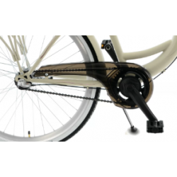 Rower miejski KANDS S-COMFORT beżowy mat 2025