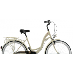 Rower miejski KANDS S-COMFORT beżowy mat 2025