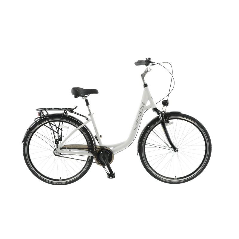 Rower miejski KANDS 28 SOPRANO 3BN biały mat 2025