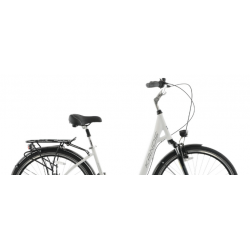 Rower miejski KANDS 28 SOPRANO 3BN biały mat 2025