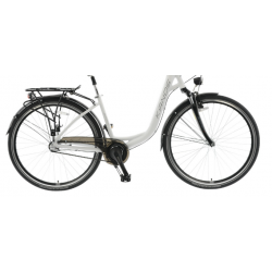 Rower miejski KANDS 28 SOPRANO 3BN biały mat 2025