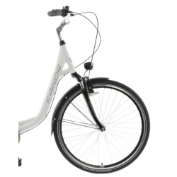 Rower miejski KANDS 28 SOPRANO 3BN biały mat 2025
