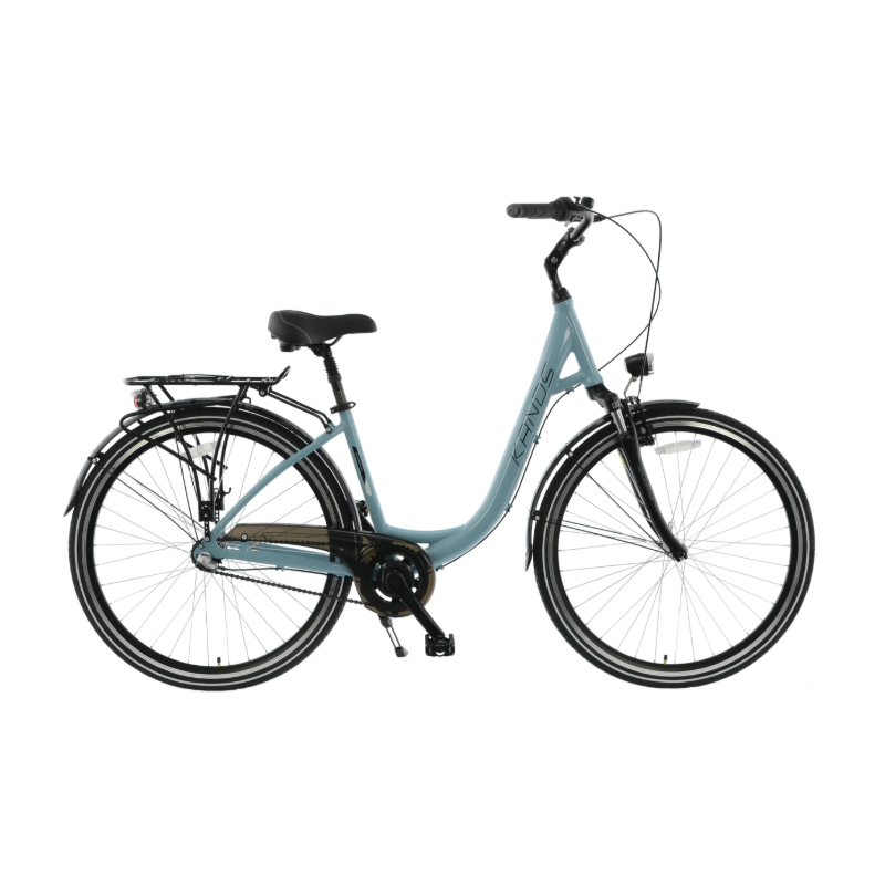 Rower miejski KANDS 28 SOPRANO 3BN błękitny połysk 2025