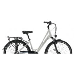 Rower trekkingowy KANDS 28 ELITE PRO ACERA DAMSKI biały 2023