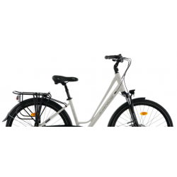 Rower trekkingowy KANDS 28 ELITE PRO ALIVIO V3 Damski biały