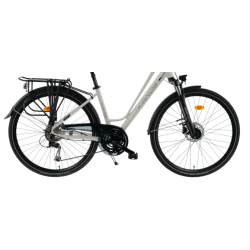 Rower trekkingowy KANDS 28 ELITE PRO ALIVIO V3 biały 2024