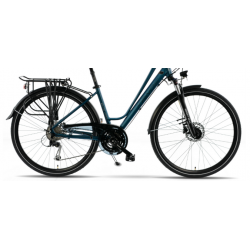 Rower trekkingowy KANDS 28 ELITE PRO ALIVIO V3 Damski czarny 2023