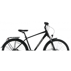 Rower trekkingowy KANDS 28 ELITE PRO DEORE MĘSKI czarny