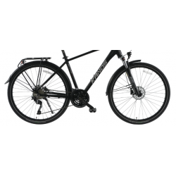 Rower trekkingowy KANDS 28 ELITE PRO DEORE MĘSKI czarny