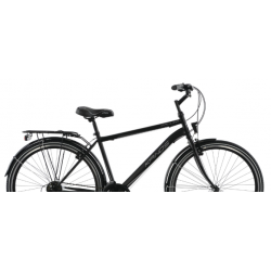 Rower trekkingowy KANDS 28 GALILEO MĘSKI czarno-biały 2023