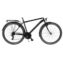 Rower trekkingowy KANDS 28 GALILEO MĘSKI czarno-biały 2023