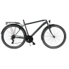 Rower trekkingowy KANDS 28 GALILEO MĘSKI grafitowo-czerwony 2023