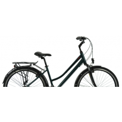 Rower trekkingowy KANDS 28 TRAVEL-X DAMSKI ciemnozielony 2023