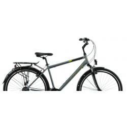 Rower trekkingowy KANDS 28 TRAVEL-X MĘSKI grafitowo-seledynowy 2022