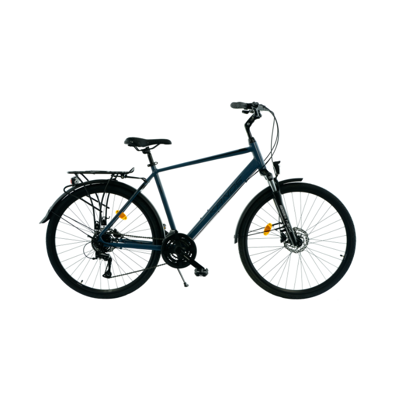 Rower trekkingowy KANDS 28 VERSO V1 ciemnoniebieski połysk 2025