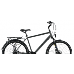 Rower trekkingowy KANDS 28 VERSO V1 ALTUS MĘSKI grafitowo-czarny 2023