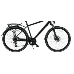 Rower trekkingowy KANDS 28 VERSO V1 ALTUS MĘSKI czarno-niebieski 2023