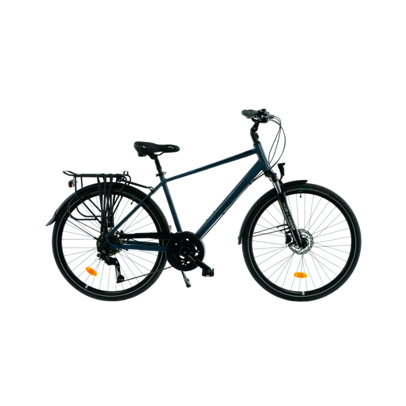 Rower trekkingowy KANDS 28 VERSO V2 ciemnoniebieski połysk 2025