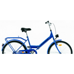 Rower trekkingowy KANDS 24 FOLDING niebieski