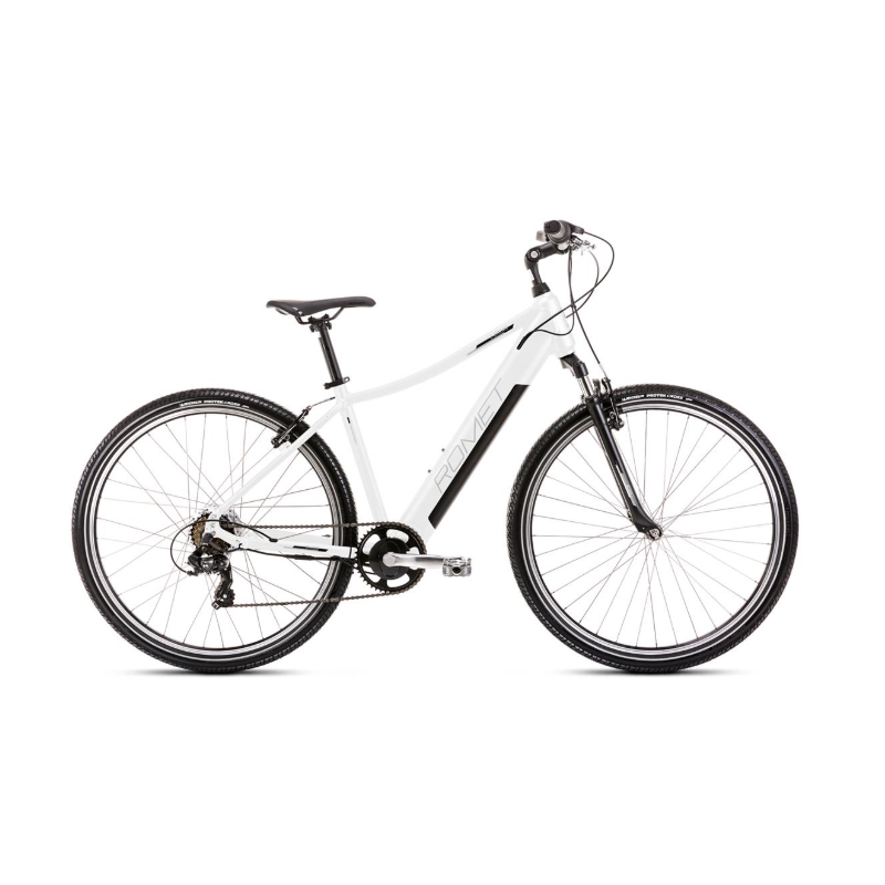 Rower elektryczny ROMET Orkan RM 1 D Integrated biały / szary