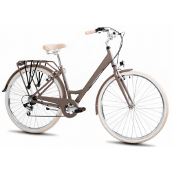 Rower miejski ROMET Sonata Eco szampański 2024