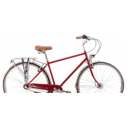 Rower miejski ROMET Vintage Classic M czerwony 2024